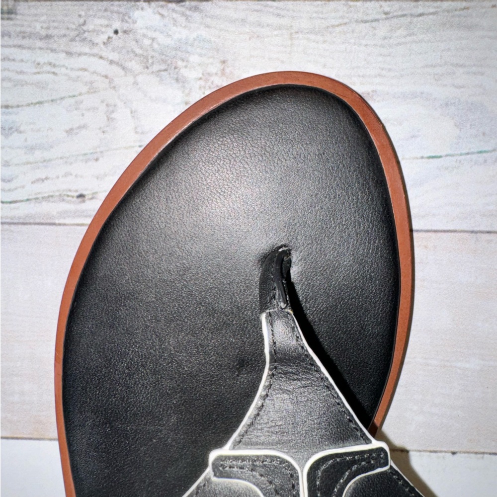 Tory Burch Black Sandals - Picture 4 of 7